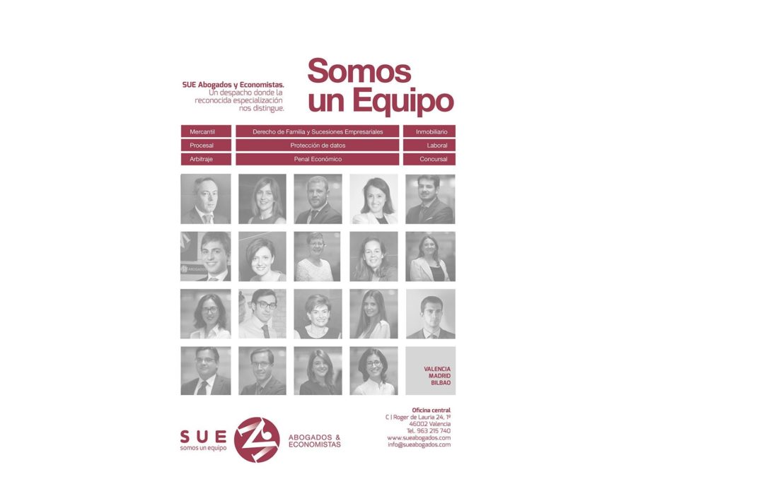 SUE Abogados en la entrega de los Premios Levante